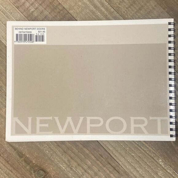 Behind Newport Doors Cookbook Local Stories Recipes & Watercolor Art *Signed* - Picture 10 of 10